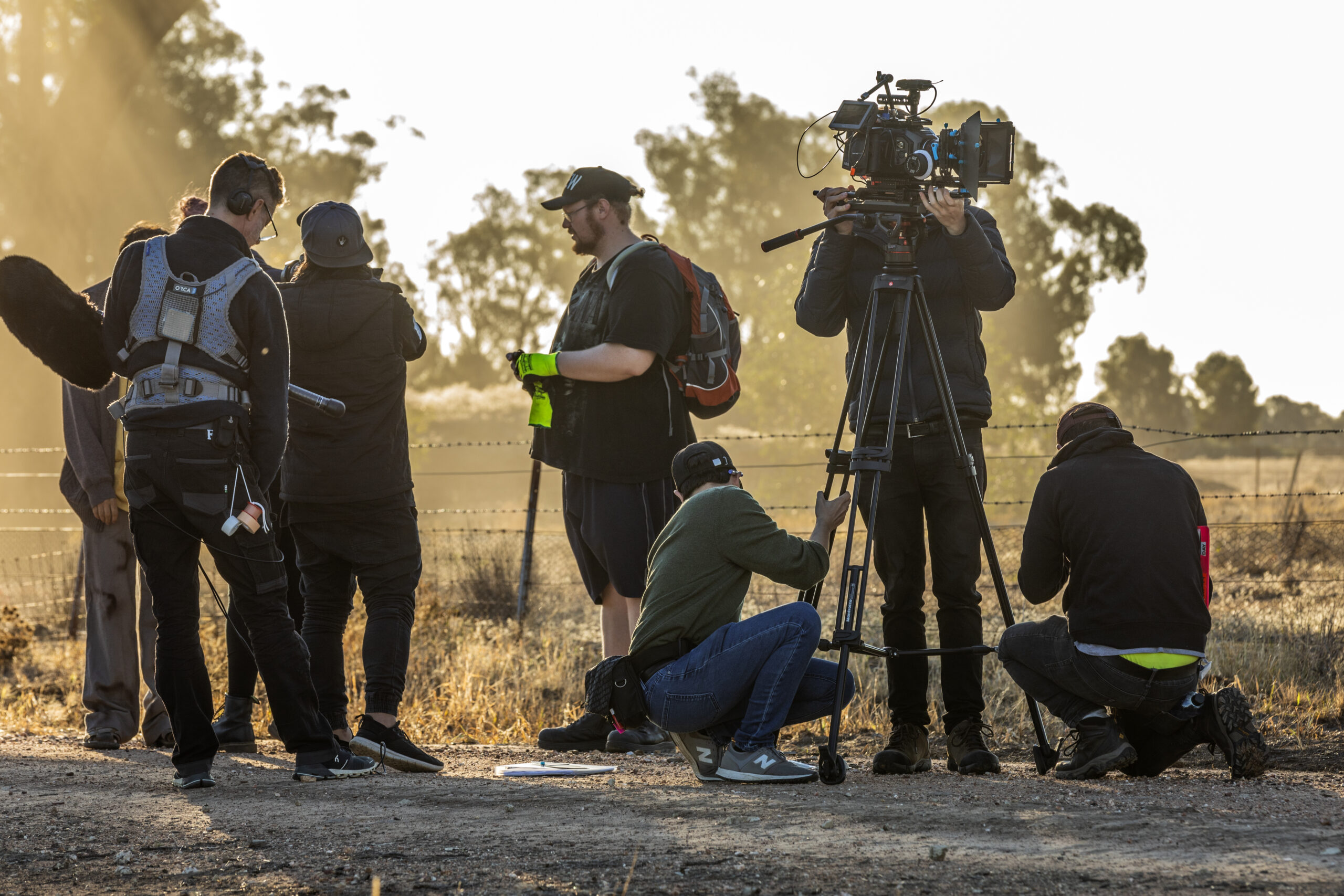 Scene 1 Behind the Scenes.  Cred: Melville Quilliam (Fotografi Group)